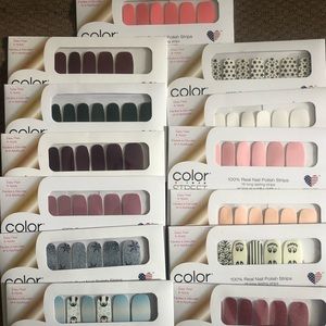 Color street 100% real nail polish strips